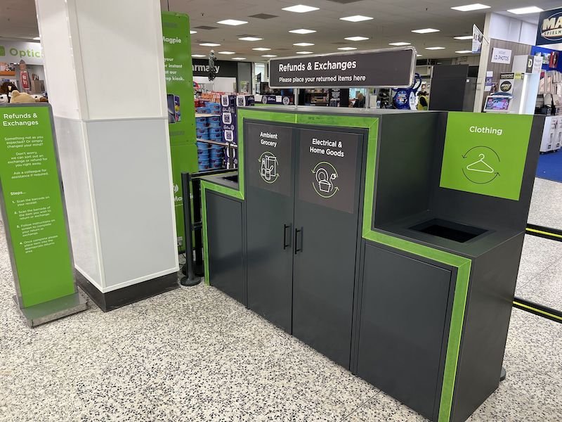 Asda tests out self-service returns solution as concept lands in Ashton-under-Lyne store in Greater Manchester