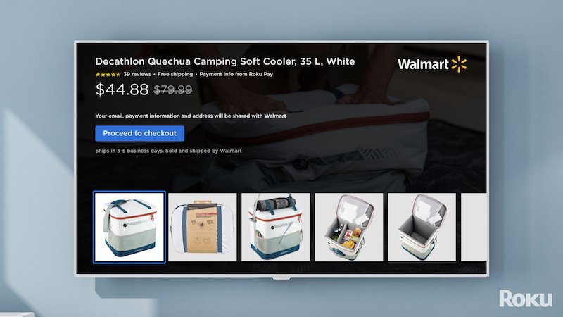 Roku and Walmart bring commerce to TV ads