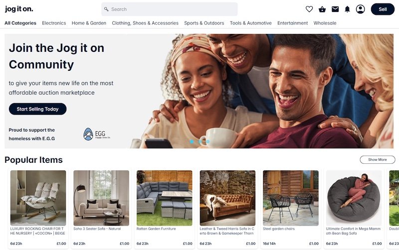 Manchester-based online marketplace jog it on taps AI and waives platform fees for buyers until end of March