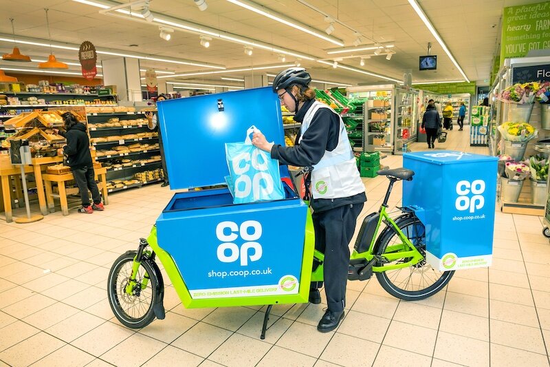 Co-op makes fast home deliveries move