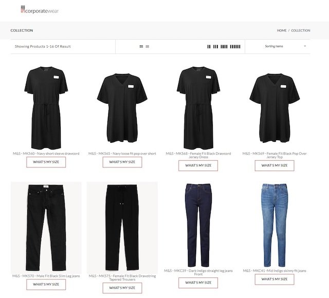 Bodi.Me develops bespoke sizing tool for new Marks and Spencer gender neutral staff uniforms