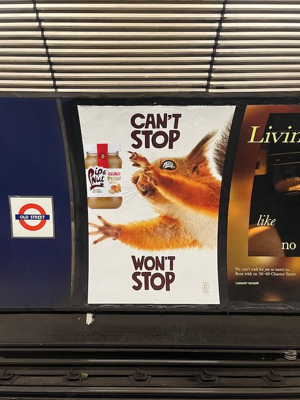 London calling as nut butter brand Pip & Nut announces launch of out of home campaign