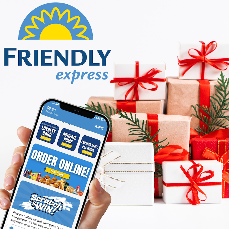 Friendly Express launches holiday giveaways on mobile app powered by Rovertown technology