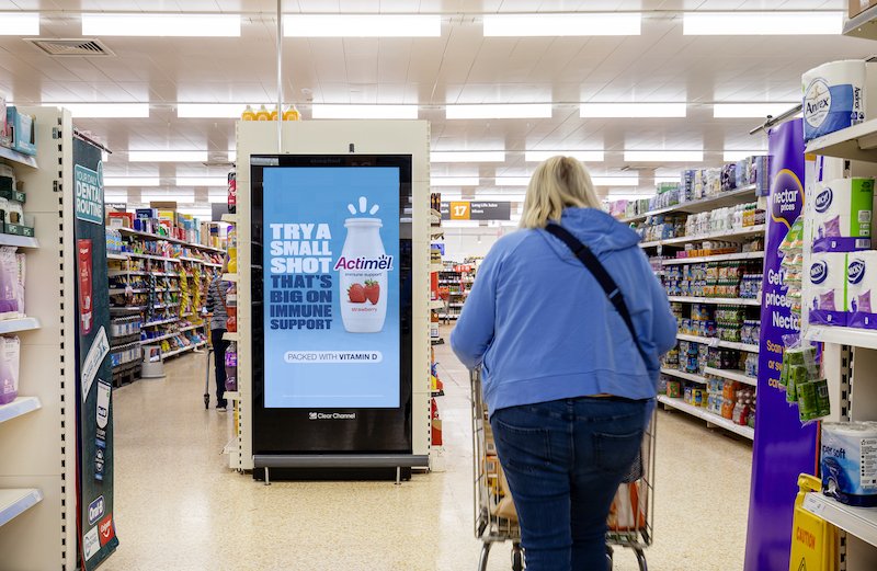 Sainsbury’s, Nectar360, Clear Channel celebrate partnership milestone with digital screen network move