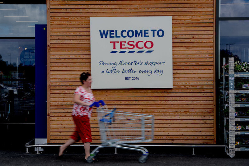 Tesco customers call for contactless limit rise