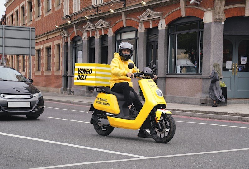 Yango Deli UK and My Yard team on grocery deliveries to Londoners in need