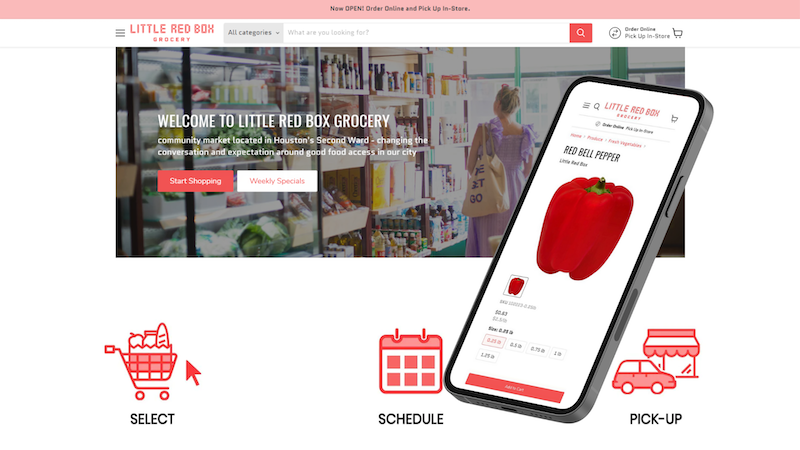 Independent grocer Little Red Box goes online with Grocerist