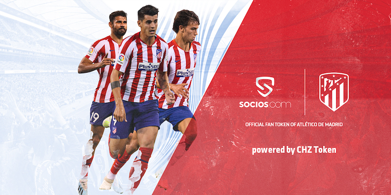 Atlético de Madrid signs on with Socios.com