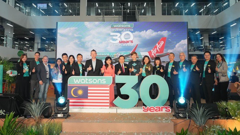 Come fiy with me: Watsons becomes first retailer in Malaysia to bring health and beauty products to the skies