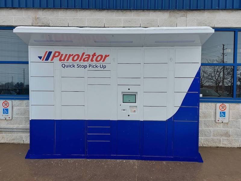 Purolator installs Parcel Pending by Quadient smart lockers