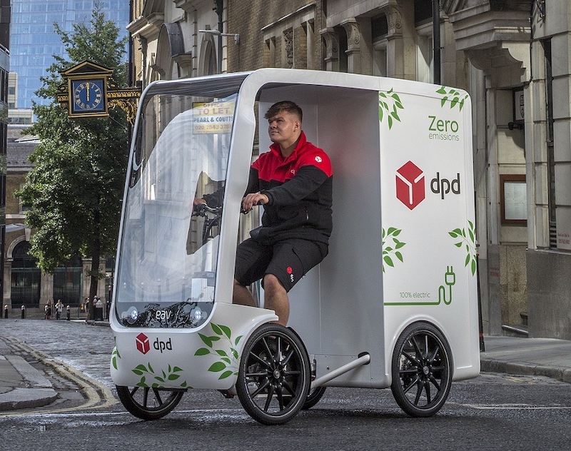 DPD tests out EAV e-cargo bikes