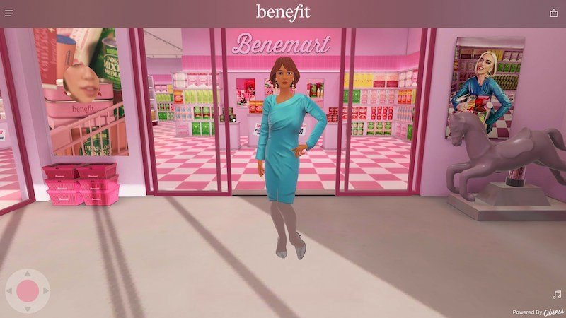 Benefit Cosmetics enlists immersive e-commerce company Obsess for its first 3D virtual shopping experience