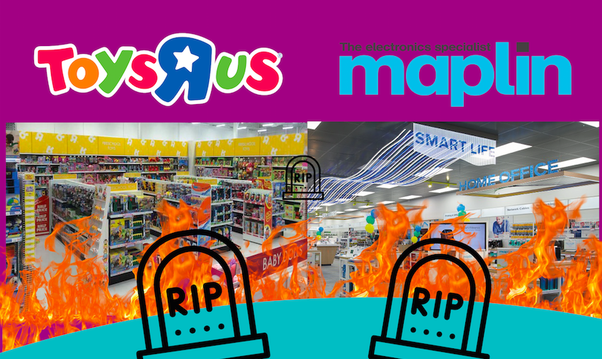 To save Maplin and Toys R Us, let them die