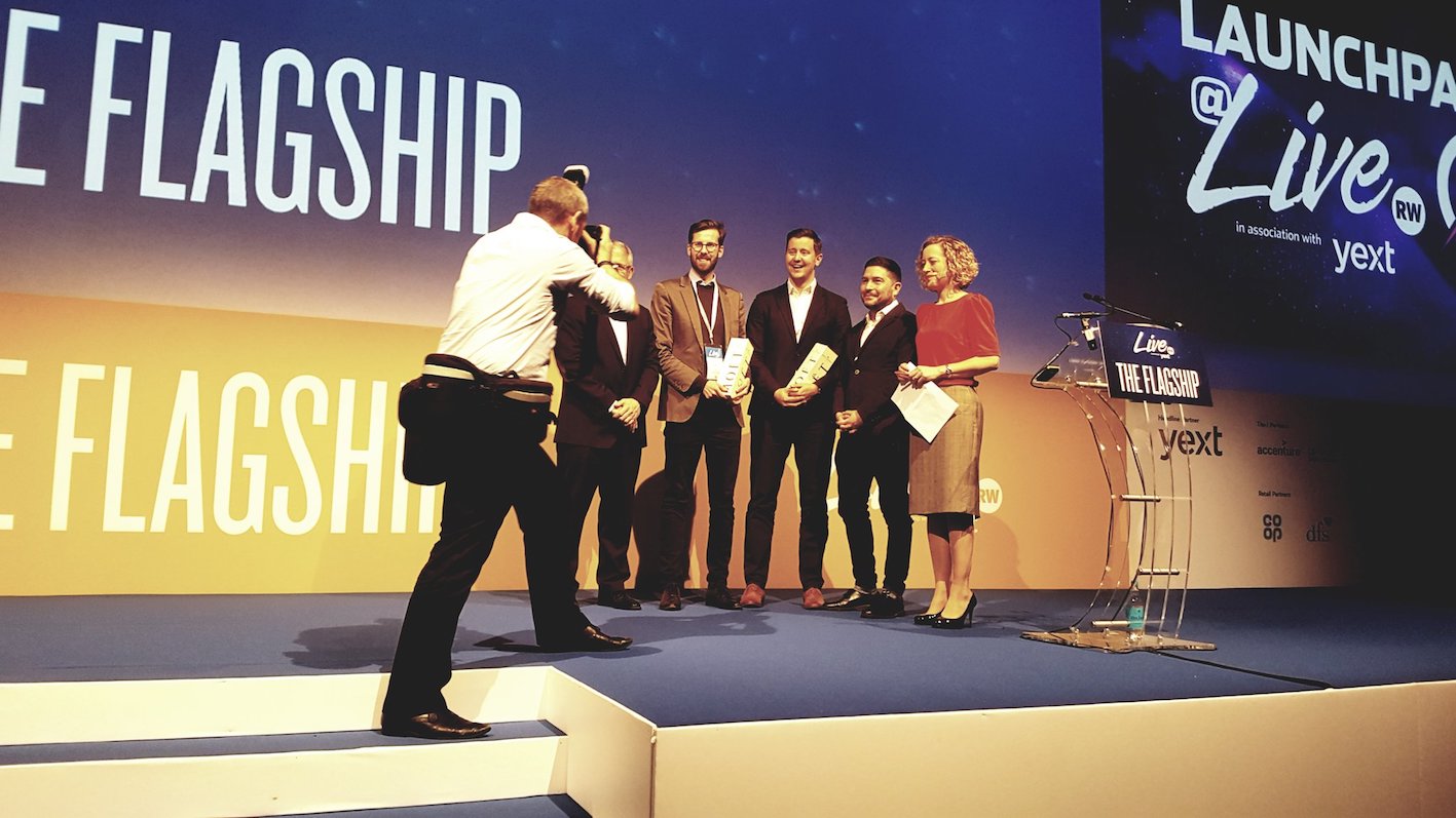 HubBox lands disruptive retail tech award