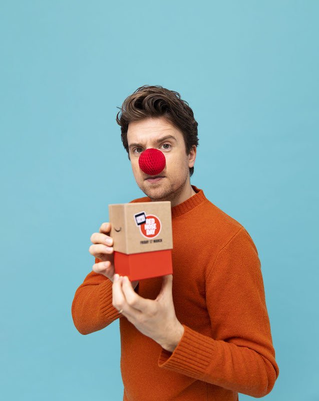 Amazon becomes the home of new look Comic Relief Red Nose created by Sir Jony Ive