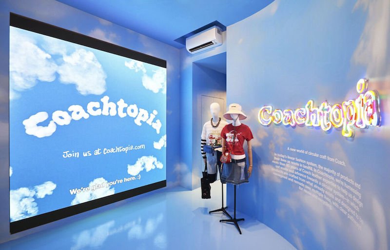 Coach Play concept store in Singapore plays host to Coachtopia immersive, circular economy takeover