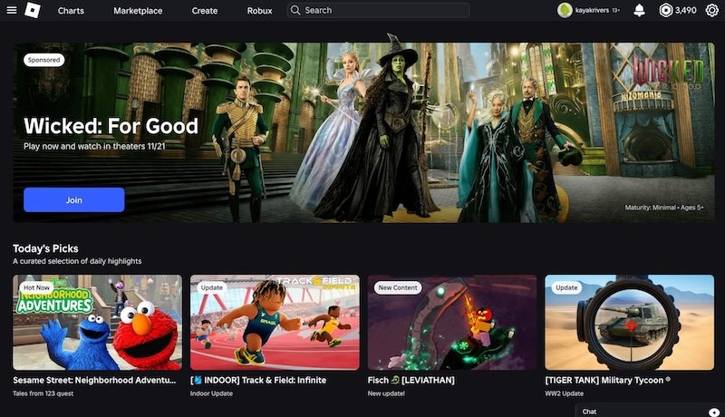 Wicked: For Good movie breaks records on Roblox platform ahead of theatrical release this week