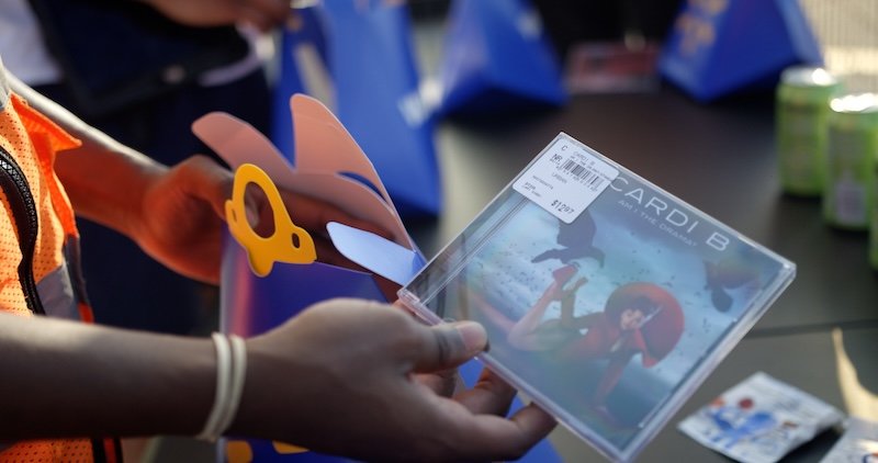 Copies of Cardi B's album Am I the Drama? fly off the shelves via Wing Walmart drone delivery tie up