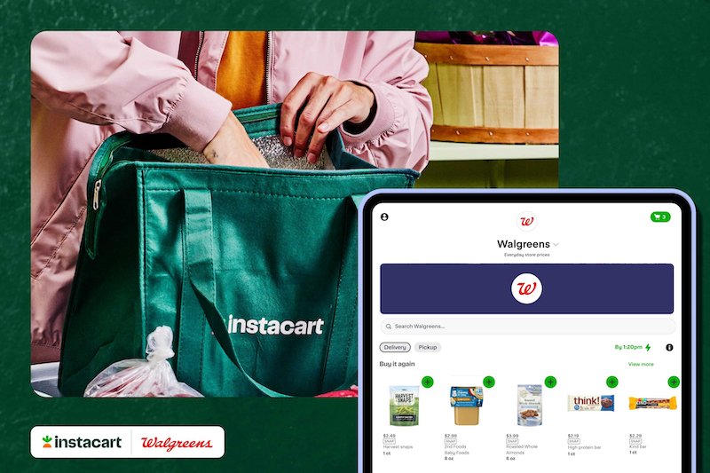 Walgreens connects with Instacart to accept SNAP/EBT payments across the US at 7,500 plus of its stores