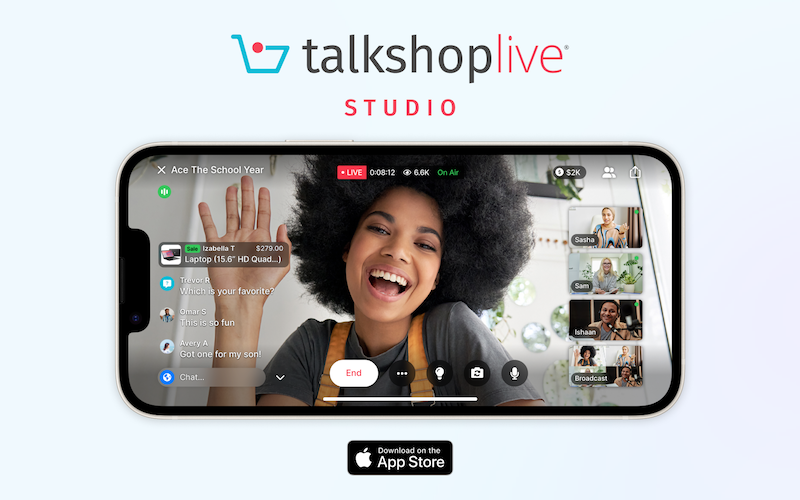 New TalkShopLive Studio app empowers creators and brands to be successful in live shopping arena
