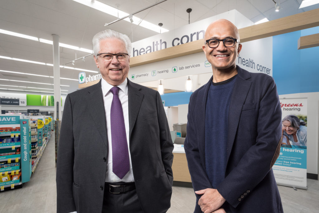 Microsoft, WBA in health care delivery tie up