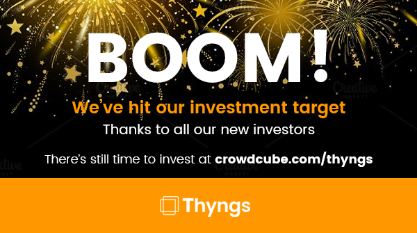 Thyngs hits crowdfunding target