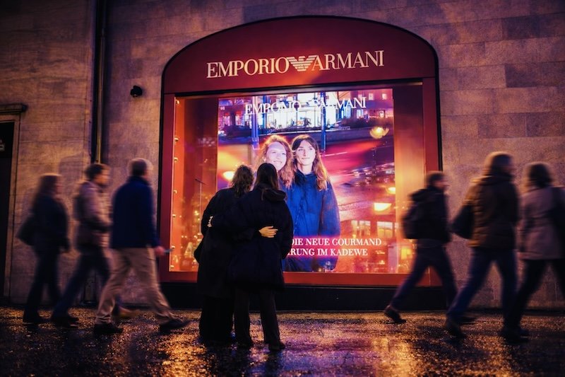 Emporio Armani enlists Loook.ai for interactive fragrance activation at KaDeWe Berlin