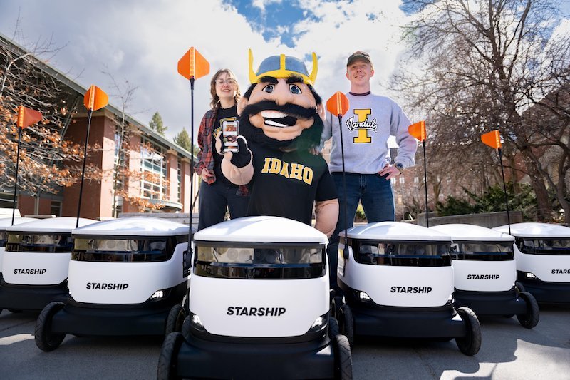 Starship Technologies delivery robots roll-out at University of Idaho