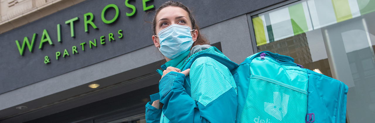 Waitrose preps 12 week Deliveroo trial