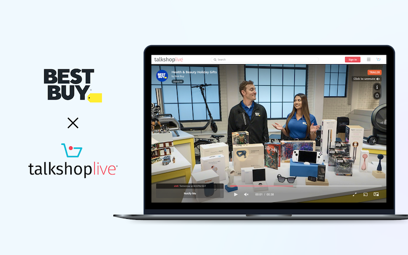 That’s entertainment: Best Buy taps TalkShopLive technology for holiday season livestream shopping shows