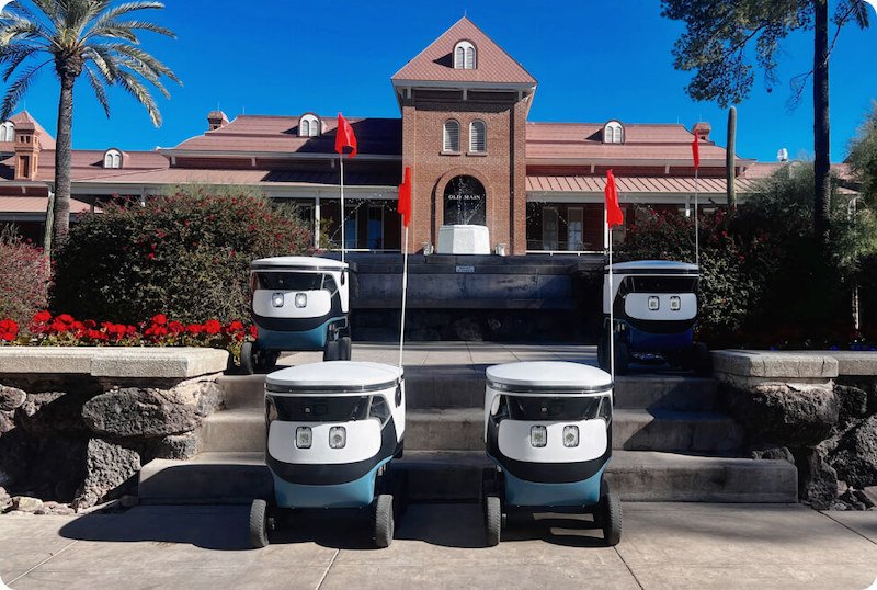 Grubhub tie up sees Cartken robots deliver 50,000+ orders to students at the University of Arizona