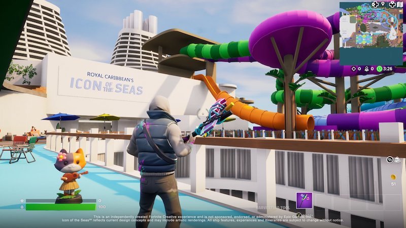 Royal Caribbean International taps Fortnite video game for new Icon of the Seas cruise ship