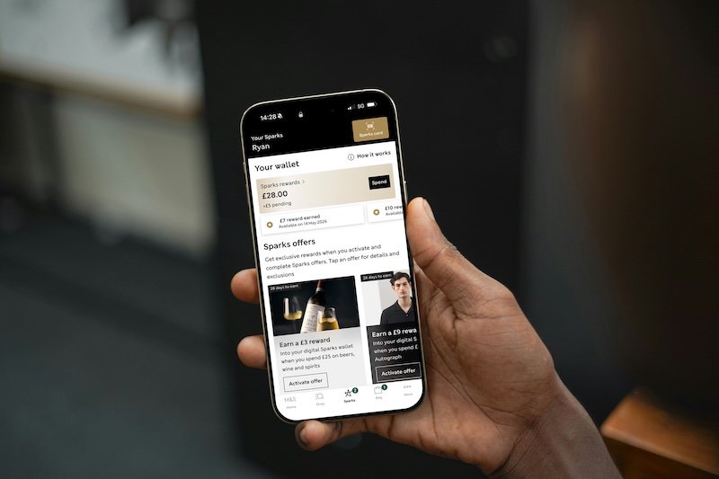 Marks and Spencer puts new digital wallet at heart of retailer's revamped Sparks loyalty programme