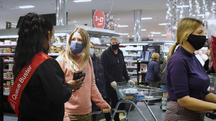 Marks and Spencer Pay With Me tackles Christmas queues