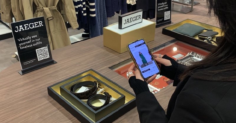 Marks and Spencer taps Zyler virtual try-on technology for in-store Jaeger trial