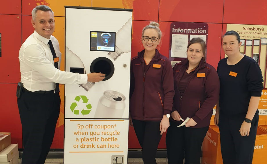 Sainsbury's deploys third reverse vending machine