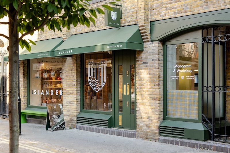 Dalziel & Pow teams with handbag and accessory brand Islander on first store opening outside of Scotland
