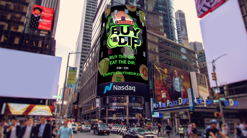 Chipotle gives away free crypto with Buy The Dip game