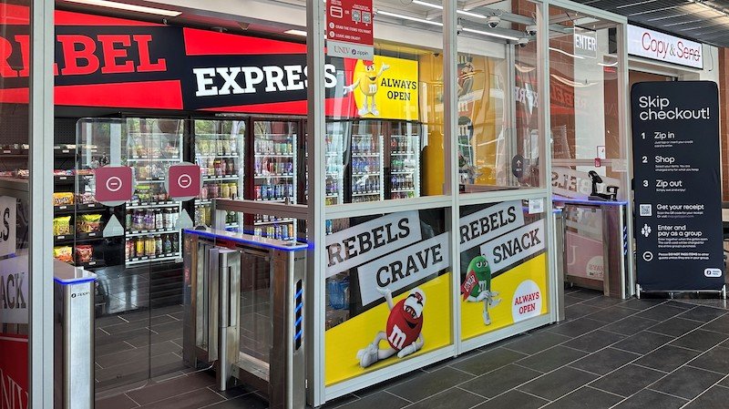 First Class Vending, Mars Wrigley, Aramark open Frictionless Market at Uni of Nevada Las Vegas, powered by Zippin