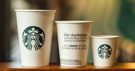 Starbucks to test out eco-friendly cups