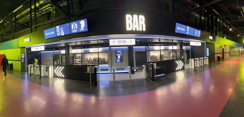 Amazon Just Walk Out and Beerjet UK technology powers frictionless bar at NEC's BP Pulse Live Arena