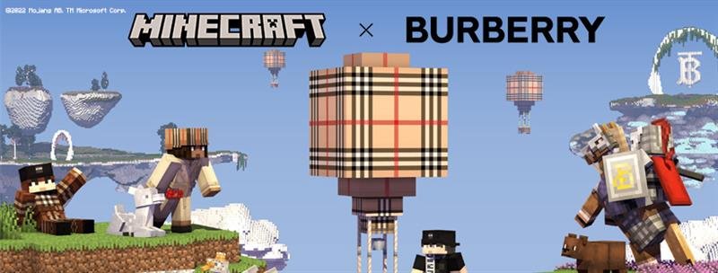 Over a year in the making, Burberry x Minecraft gaming partnership goes live