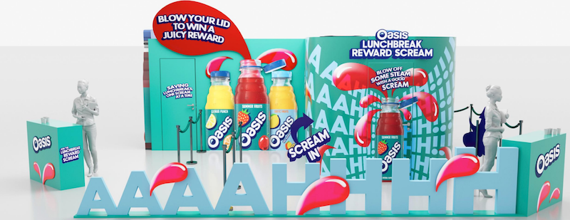 Snapchat and Oasis put spin on vending machines with AR tech deployment in Birmingham and London