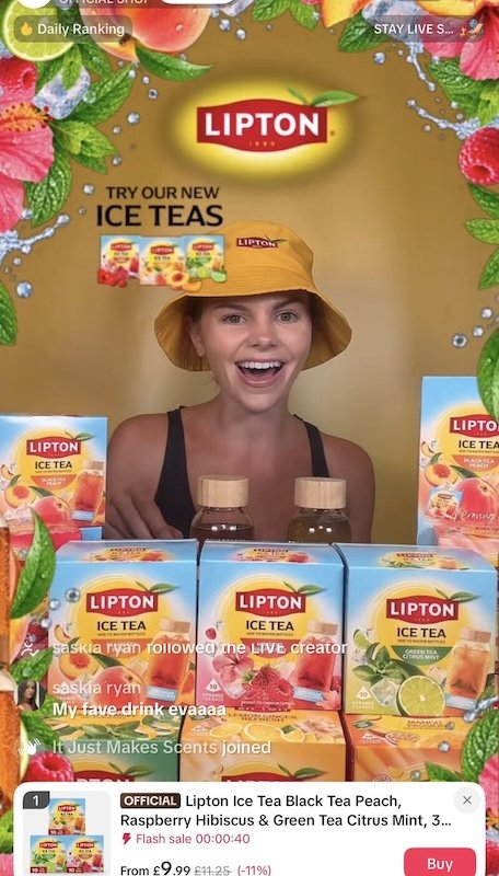 LIPTON Teas and Infusions seizes summer opportunity as company goes live on TikTok Shop in UK