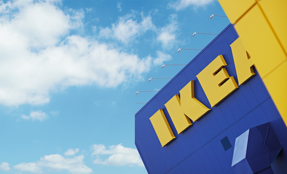First mini Ikea set for Tottenham Court Road