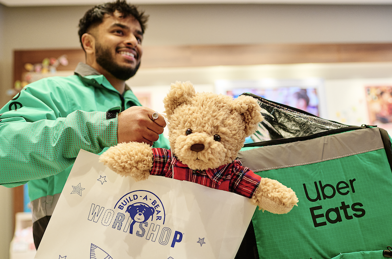Build-A-Bear offers free rapid Valentine’s Day delivery service via Uber Direct partnership