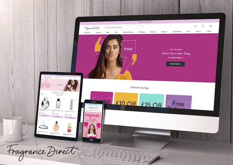 Fragrance Direct relaunches website following Maximo Group acquisition