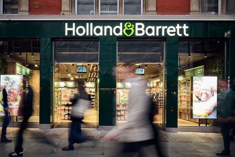 Health and wellness retailer Holland & Barrett opens single aisle self-checkout concession at Tesco Crewe supermarket