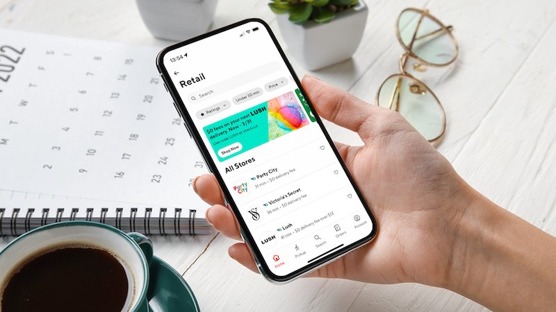 DoorDash names Lush Cosmetics, Victoria’s Secret, and Party City as new retail partners