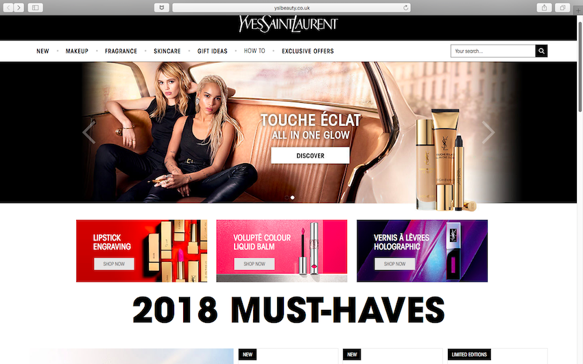 Yves Saint Laurent Beauté smashes Tmall record